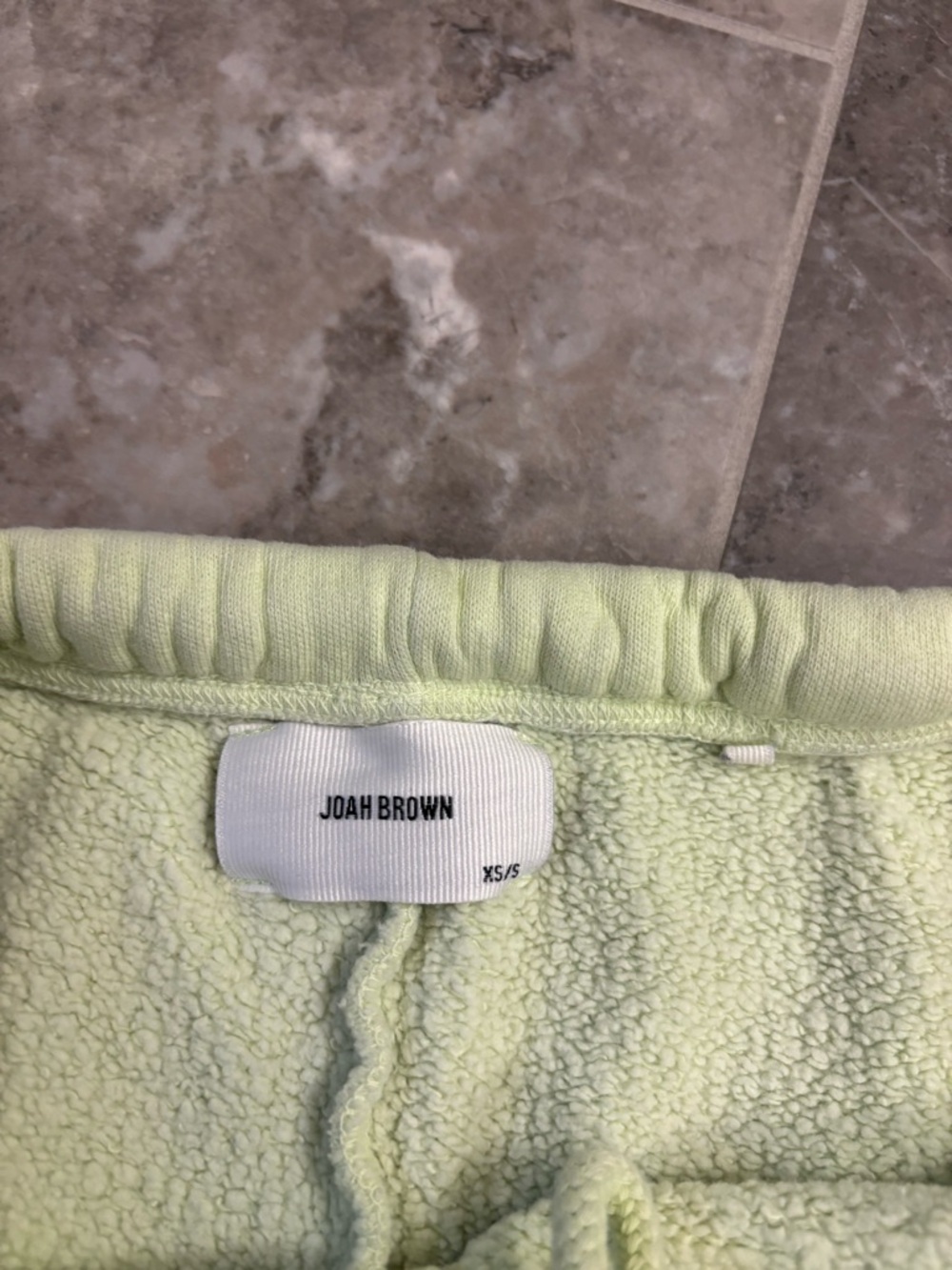 joah brown sweatshorts